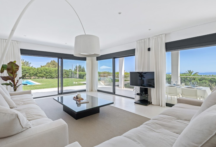 Salón cambio mobiliario Vivenda Pitiusa